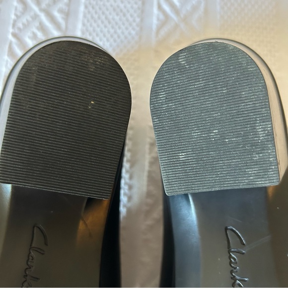 Clarks Ultimate Comfort Collection Black Slip on Shoes Size 12 - Picture 10 of 11